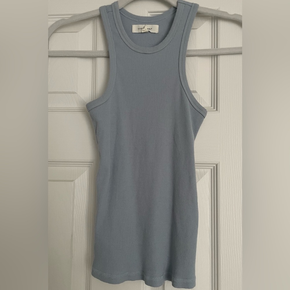 CLEO + WOLF WOMEN'S EASY RIBBED LAYERING TANK TOP